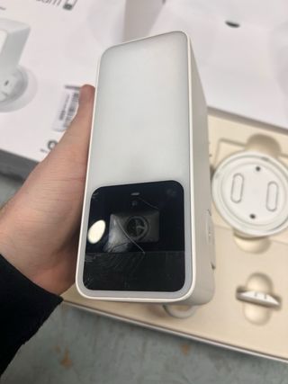 Cámara Exterior Eve Blanca