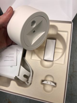 Cámara Exterior Eve Blanca