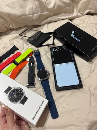 Samsung Galaxy Z Flip6 y Watch8 Classic