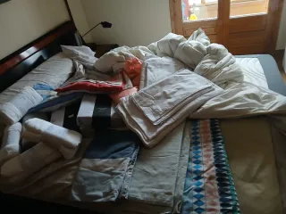 Colchón, funda nórdica y ropa de cama 135