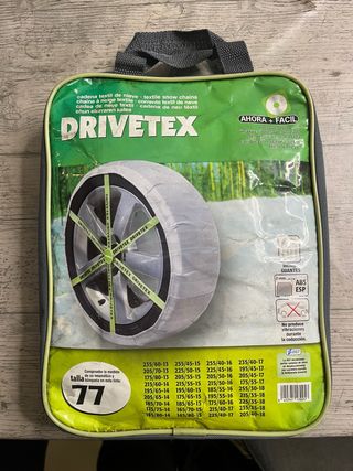 Cadenas textiles para nieve DRIVETEX talla 77