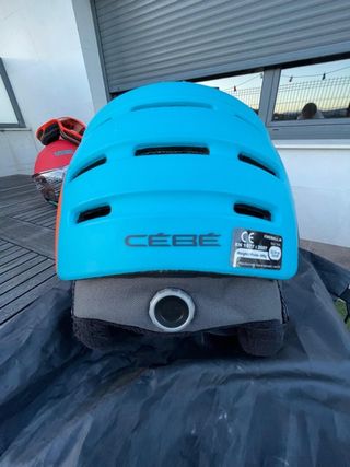 Casco esquí niño visor integrado CEBE