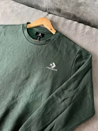 Sudadera Converse Verde Talla M Oversize