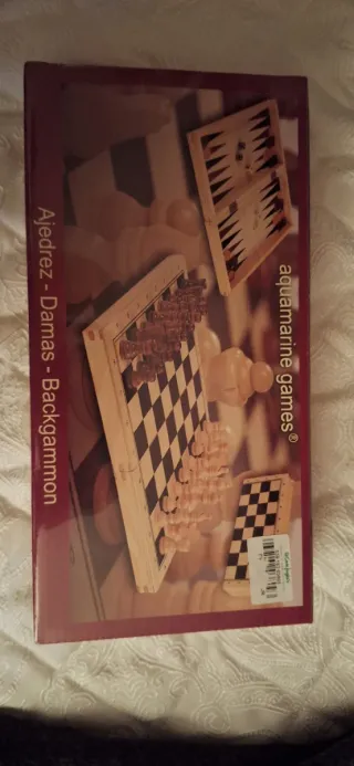 Scacchi, Dama e Backgammon 3 in 1