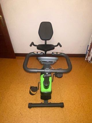 Bicicleta Elíptica Verde y Negra