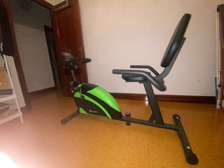 Bicicleta Elíptica Verde y Negra