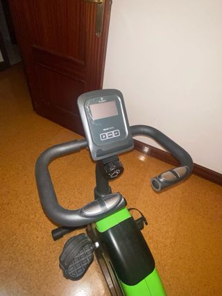 Bicicleta Elíptica Verde y Negra