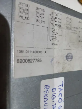 Tacógrafo Digital Renault Mascott