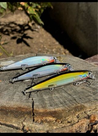 Lote 11 señuelos pesca Rapala