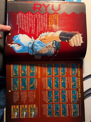Revista street fighter II de 1991