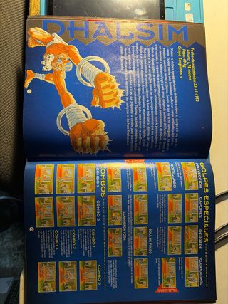 Revista street fighter II de 1991