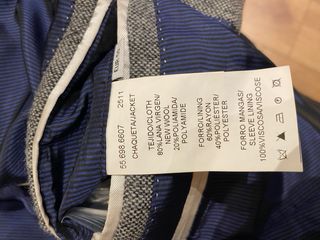 Americana Roberto Verino Talla 50 Gris Coderas