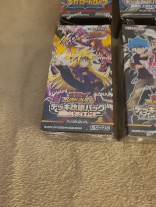 4 Cajas Yu-Gi-Oh! Rush Duel Japonés