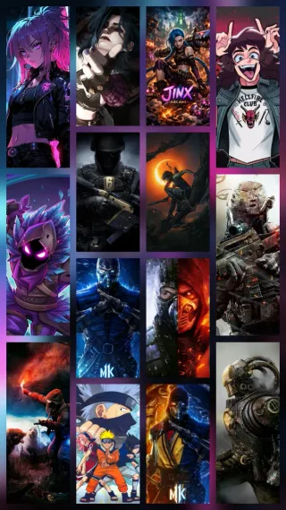 Póster individual de series/videojuego