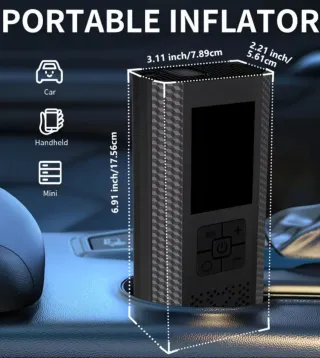 Inflador Neumáticos Portátil Digital