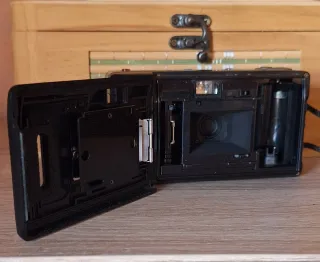 Cámara Olympus AM-100 Vintage Negra