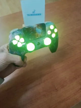 Mando PS5 Personalizado Galaxy TMR Retroiluminado