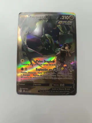 Carta Pokémon Rayquaza V 210 PS