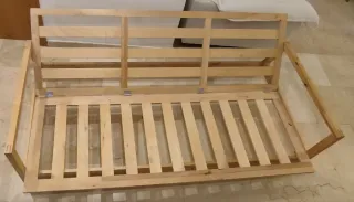 Sofá de madera para jardín