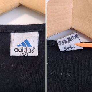 Chaqueta Adidas Negra y Azul Cyan Talla XXXL