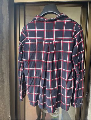 Camisa cuadros 100% algodón Talla M