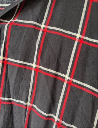 Camisa cuadros 100% algodón Talla M