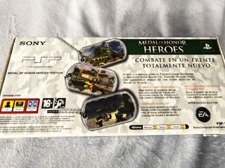 PSP Negra Edición Medal of Honor