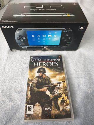 PSP Negra Edición Medal of Honor