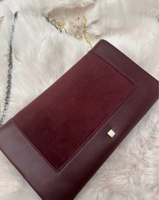 Bolso Purificación García Piel y Ante