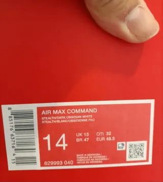 Nike Air Max Command T48,5