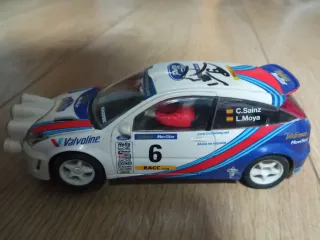 Coche Scalextric Carlos Sainz Firmado