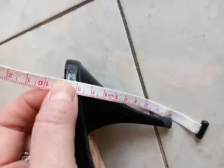 Sandali donna tacco alto con fiocco strass 40