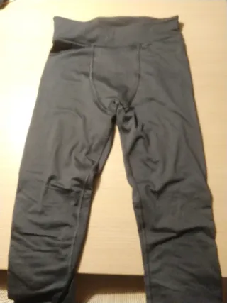 Pantalón Térmico Wedze Talla XS Negro.