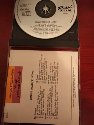 CD Grandes Orquestas Latinas