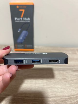 Adaptador NOVOO 7 Puertos Hub