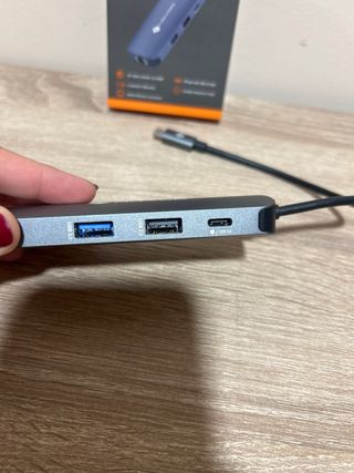 Adaptador NOVOO 7 Puertos Hub