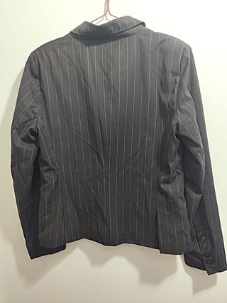 Traje de raya diplomática 3 piezas mujer