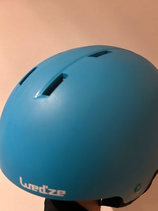 Casco de esquí Wed'ze junior azul