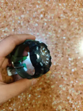 Reloj SMAEL Negro y Verde Oscuro