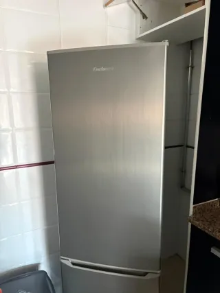 Nevera Corberó plateada