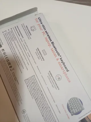 Teclado Inalámbrico Trust Bluetooth QWERTY