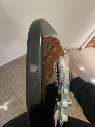 Guitarra Eléctrica Negra