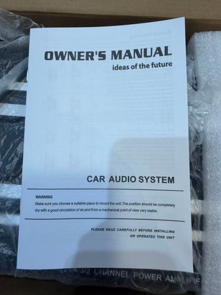 Amplificador de potencia de Audio para coche