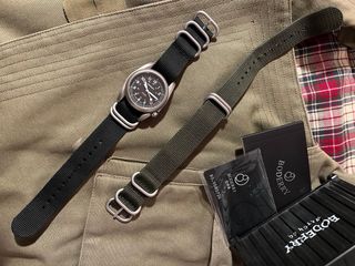 Orologio automatico Boderry titanio nero