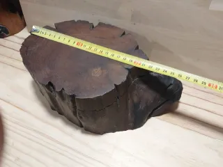 Caja de raíz de teca tailandesa