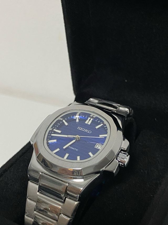 Reloj Seiko Nautilus Automático Azul