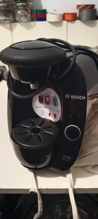 Cafetera Bosch Tassimo Negra