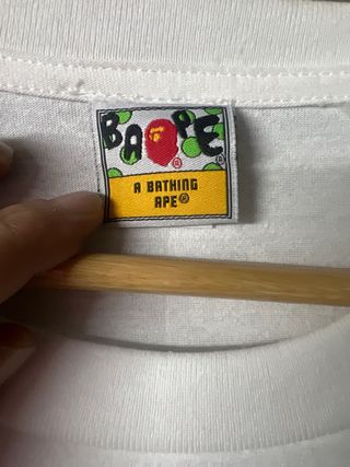 Camiseta BAPE JDM Style Blanca Talla L
