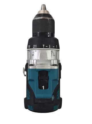 Taladro Percutor Makita con 2 Baterías y Cargador