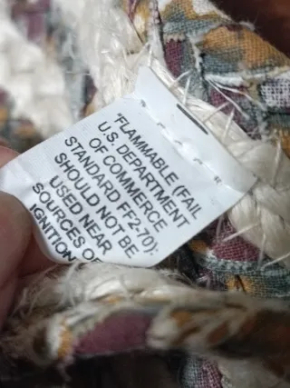 Alfombra redonda yute 150cm beige